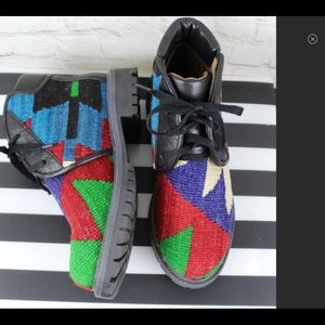 Great Combat Boots-COLORFUL...8
